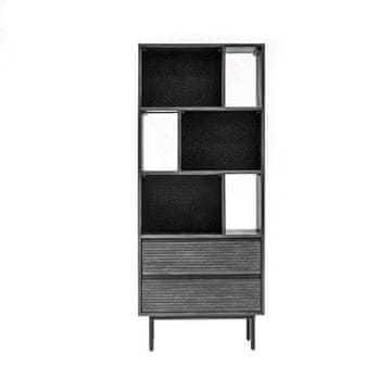 Livin Hill Polica za knjige, CAPL02, 70x170x35 cm, siva
