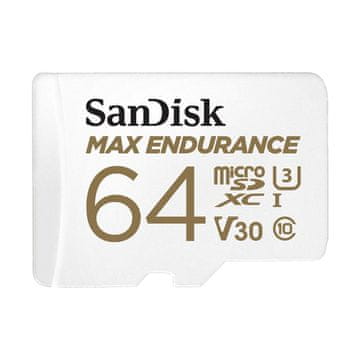 SanDisk Max endurance microSDXC kartica 64 GB s adapterom