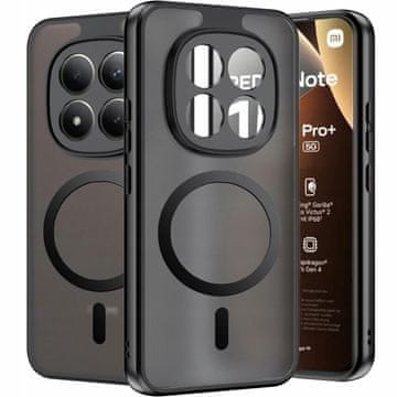 Etui za magesafe crno mat za xiaomi redmi note 15 pro+ plus