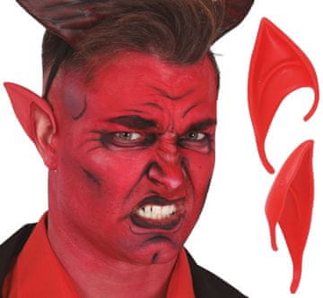 Guirca Lateksova crvena đavolja uha demona za Noć vještica