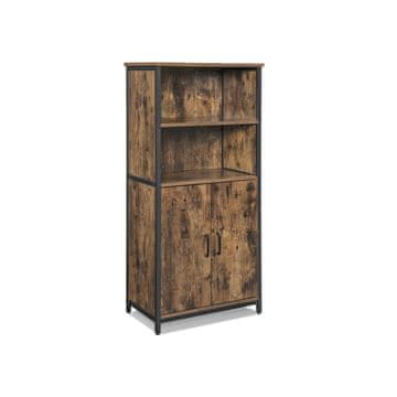 Songmics Knjigovod 60x35x125 cm smeđa