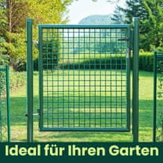 Songmics Vrtna vrata 106x6x145 cm Zelena
