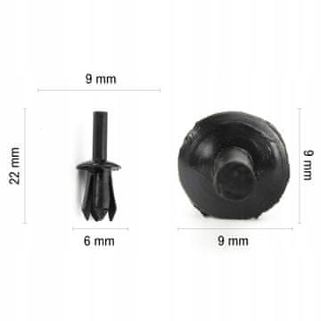 1x spinki kołki nadkola BMW E46 E90 E60 F10