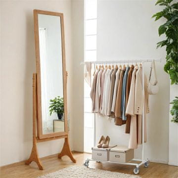 Songmics Stalak za odjeću 45x92x161.5 cm Bijeli