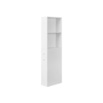 Songmics Kupaonska ormarić 40x18x134.4 cm Bijela