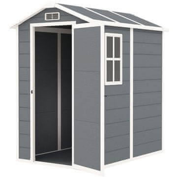 Homestar Vrtna sjenica 131x186x198 cm Siva