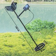 Homestar Metalni detektor 28x21x48-130 cm tamnosivi