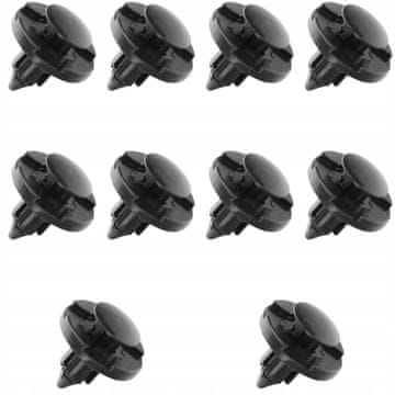 10 spinki klips nissan mitsubishi qashqai lancer 8 mm