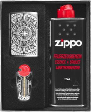 Komplet ZIPPO upaljač COMPASS EMBLEM poklon No1