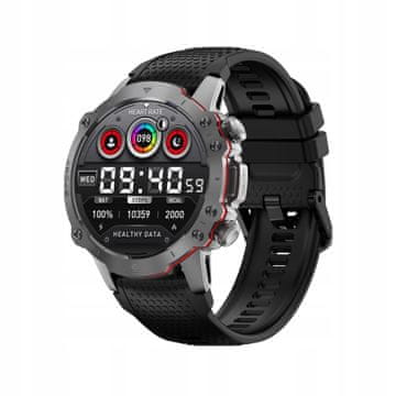 Kiano Pametni sat Kiano Watch Sport crni