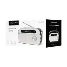 Krüger&Matz Prijenosni analogni radio, napajanje 5V ili baterije, Kruger&Matz Bluetooth