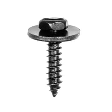 1x CRNI MONTAŽNI VIJAK 5x19 mm UNIVERZALNI