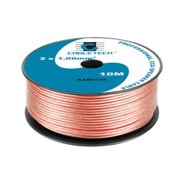 Cabletech Kabel za zvučnike CCA 1.0mm 10m Cabletech