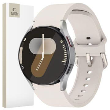 Tech-protect TECH-PROTECT silikonska Samsung Galaxy Watch 4 / 5 / 5 Pro / 6 / 7 / FE zvjezdana svjetlost