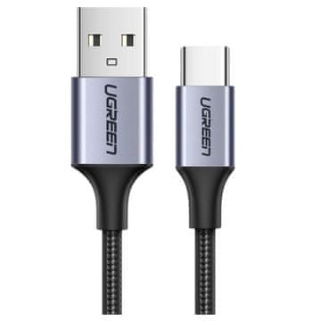 Ugreen Kabel usb do usb-c qc3.0 ugreen us288 1,5 m s aluminijskim priključkom (crni)