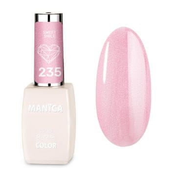 Lakier hybrydowy LED/UV Manica 10 ml - Sweet Smile - 235