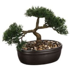 Atmosphera Bonsai drvce u crnoj posudi 23 cm
