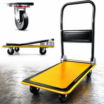Transportni platformski kolica 73x47 cm