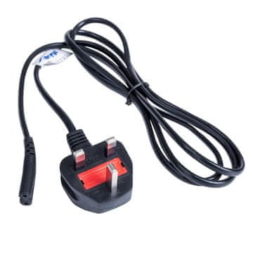 Akyga Kabel za napajanje Akyga AK-AG-03A britanski CCA BS 1363 (tip G) / IEC C7 1.5 m UK