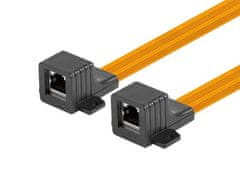 Lanberg Adapter Lanberg z konektorom za spajanje mreže prolaz za prozor rj45 kat.5e 17 cm