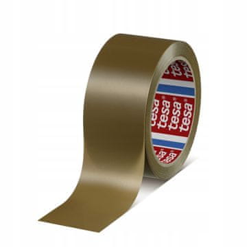 Tesa Tesa samoljepljiva PVC traka za pakiranje, jaka, široka, smeđa, 66m x 50mm