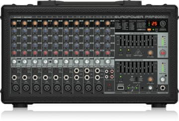 Behringer Behringer PMP2000D mikser s pojačalom 14 kanala, 2000W, crni