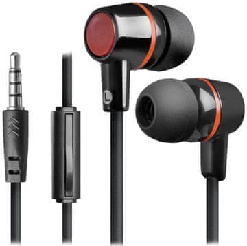 Defender Slušalice s mikrofonom Defender PULSE 428 unutarnje 4-pin crno-crvene