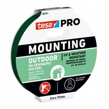 Tesa TESA pjenasta samoljepljiva traka za montažu vani, jaka 5m x 19mm