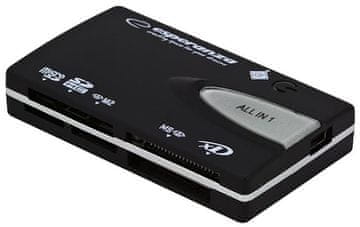 Esperanza Univerzalni čitač memorijskih kartica Esperanza EA129 USB 2.0
