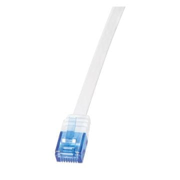 LogiLink Patchcord LogiLink CF2031U cat.6 u/utp 1 m, plosnati, bijeli