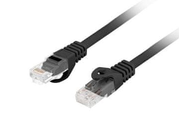 Lanberg Patchcord UTP cat.6 1.5m LSZH CU fluke passed crni