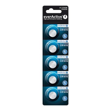 everActive Litijeva baterija mini everActive CR1616 - blister 5 komada
