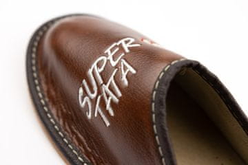 Papuče za tatu, muške kućne papuče "Super Tata" 42
