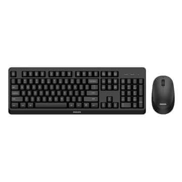 Bežični set tipkovnice i miša Philips SPT6307BL/00, crni