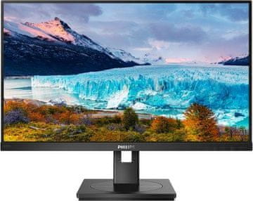 Philips monitor 27" 272s1ae/00 vga dvi hdmi dp zvučnici