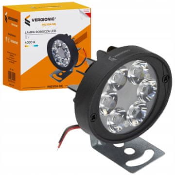 Radna LED lampa 12V halogena 12W univerzalna Vergionic