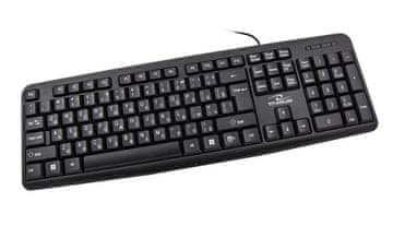 Titanum Žičana tipkovnica Titanum TK101BG BULGARIAN USB crna