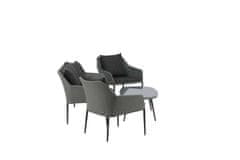 Venture Design AB Set sofa, 75x79x72 cm, Crna