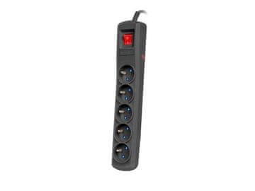 Armac Armac R5 produžni kabel 1,5 m, 5 utičnica, crna