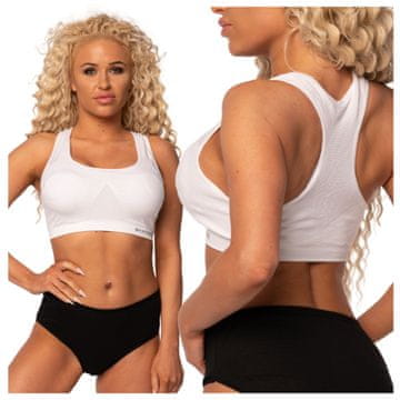 Markal Sportska grudnjaka za fitnes žena XL/2XL bijela
