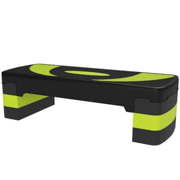 Homestar Aerobik steper 80x31x20 cm Zeleno
