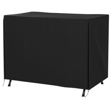 Homestar Navlaka za ljuljačku za 3 osobe 205x124x164 cm Crna