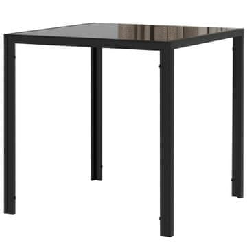 Homestar Blagovaonski stol 75x75x75 cm Crni
