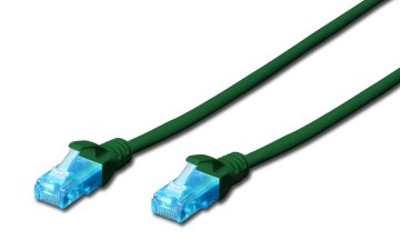 Digitus Patchcord digitus utp kat. 5e 1,5m pvc zeleni