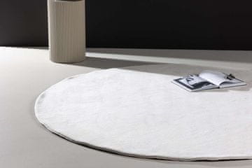 Venture Design AB Tepih, okrugli, 200 cm, bijeli