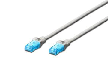 Digitus Patchcord digitus utp kat. 5e 1,5m sivi