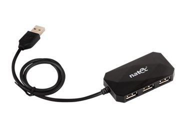 Natec Hub usb Natec NHU-0647 Locust 4xusb 2.0 crni