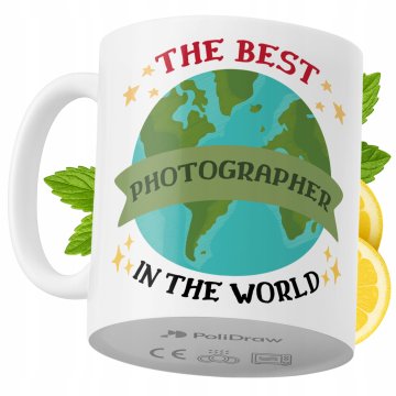 360 ml šalica za fotografa, smiješna i humoristična šalica za kavu ili čaj sa smiješnim grafičkim dizajnom, poklon za rođendane, imendane i posebne prigode, za dom, ured i posao, bijela