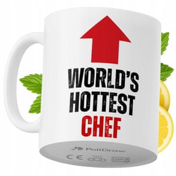 Cup Mug za šaljivog kuhara, smiješan tekst i dizajn šaljive šalice za rođendane, imendane, blagdane, premium šalica za posebne prigode, za dom i ured, kava bijela, 330 ml