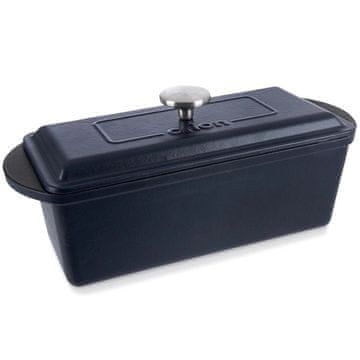 Northix Kalup za kruh od lijevanog željeza s poklopcem, 35 cm, kapacitet 3 l